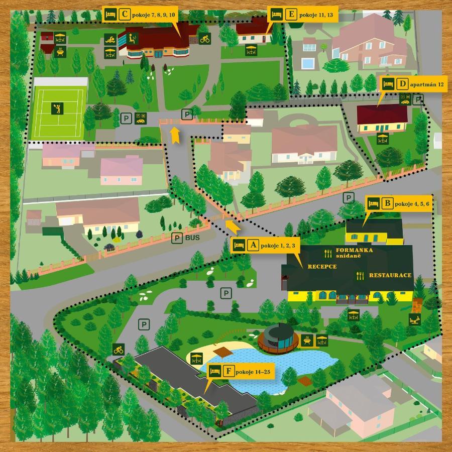 Hotel Resort Lovecka Basta Страконице Екстериор снимка